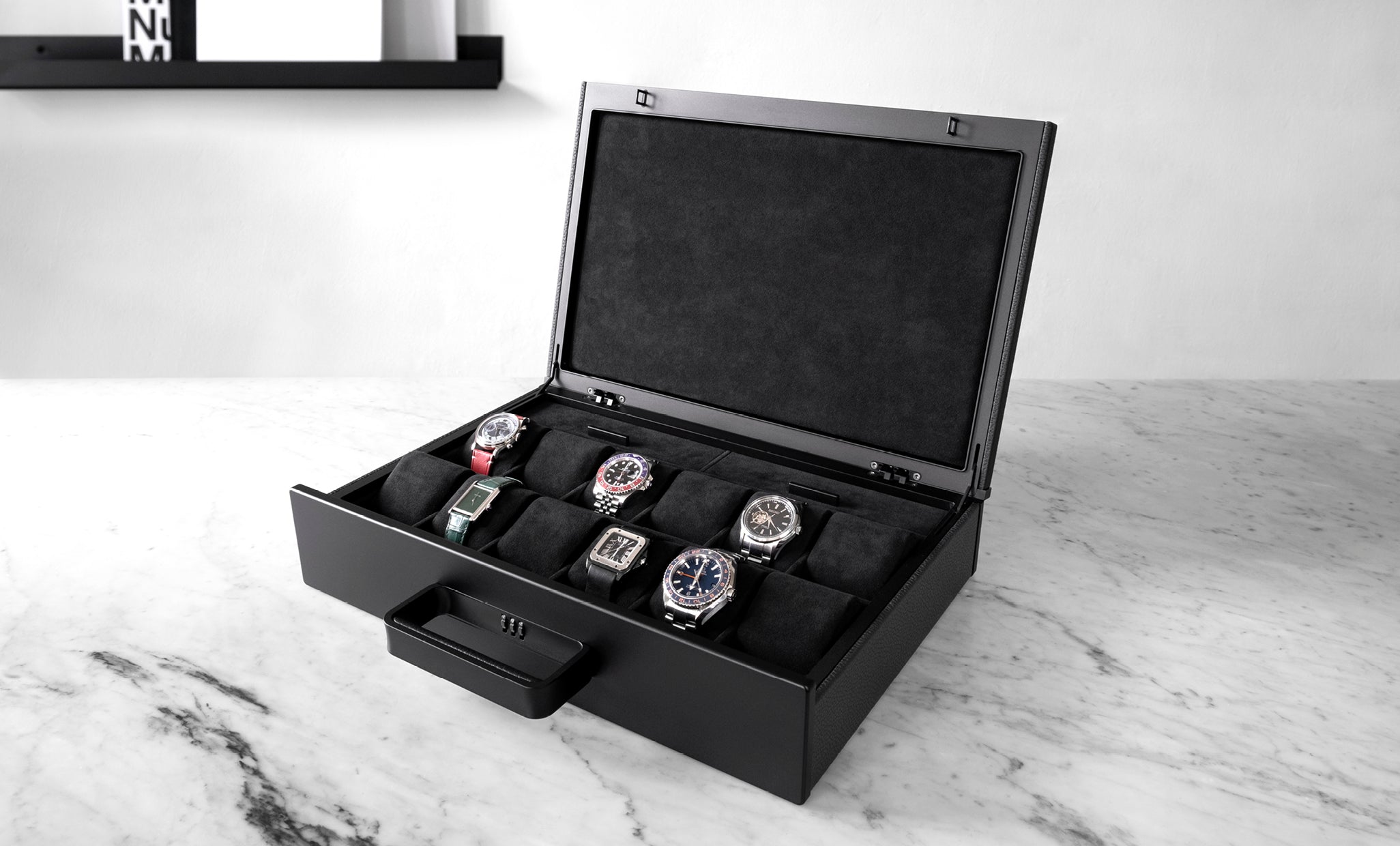 mackenzie 12 watch briefcase, luxury watch briefcase