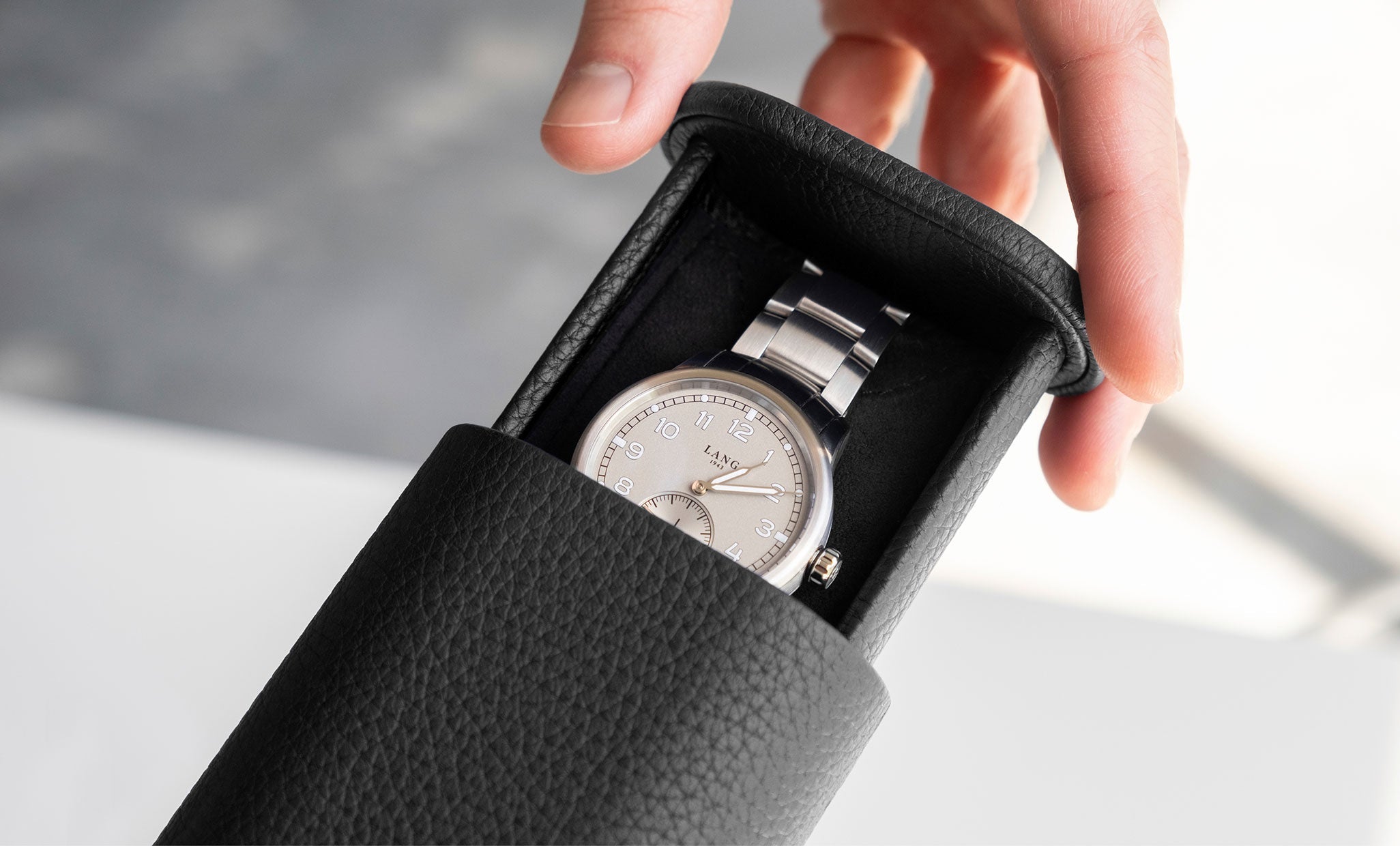 Travel watch accessories