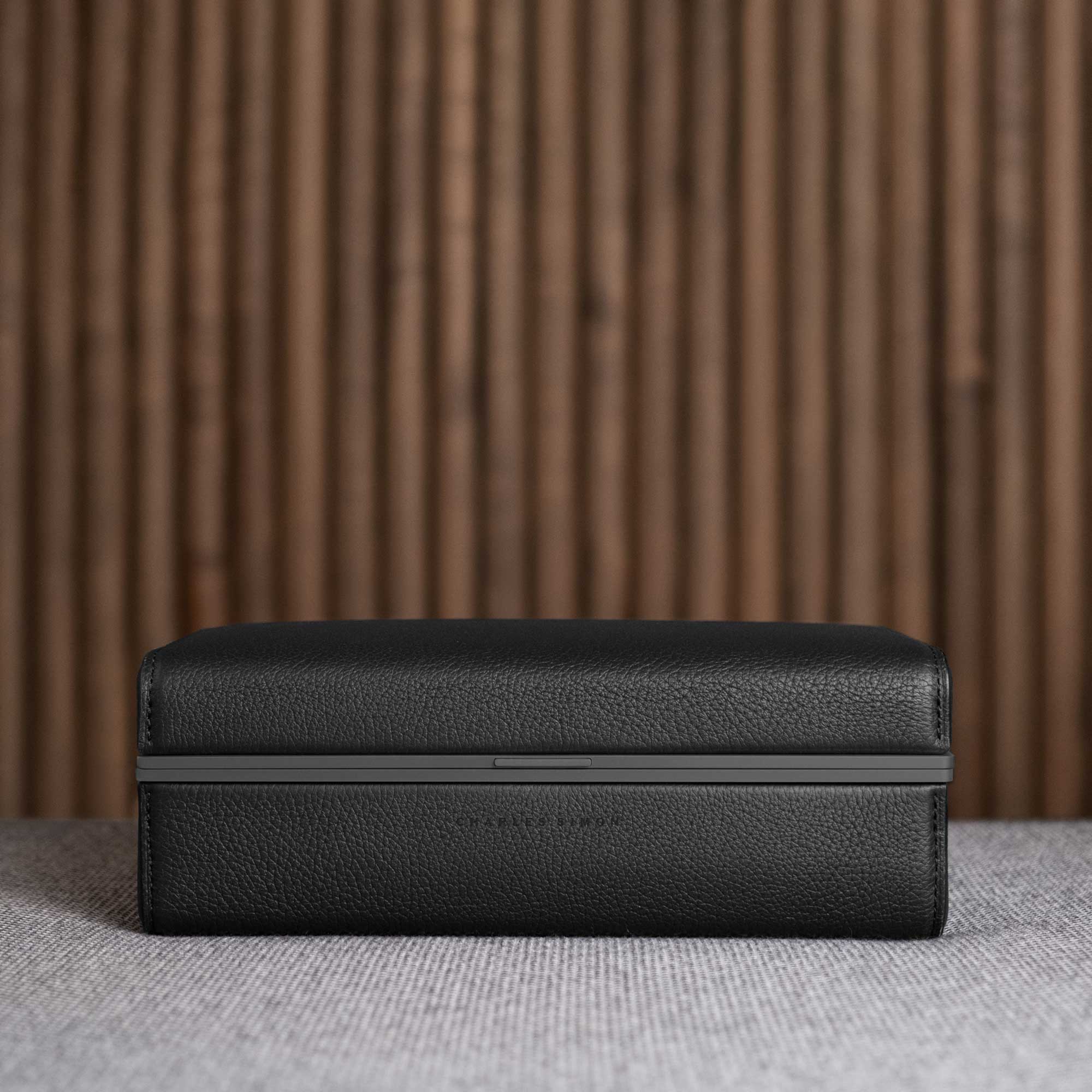 EATON 3 WATCH CASE - BLACK / ANTHRACITE