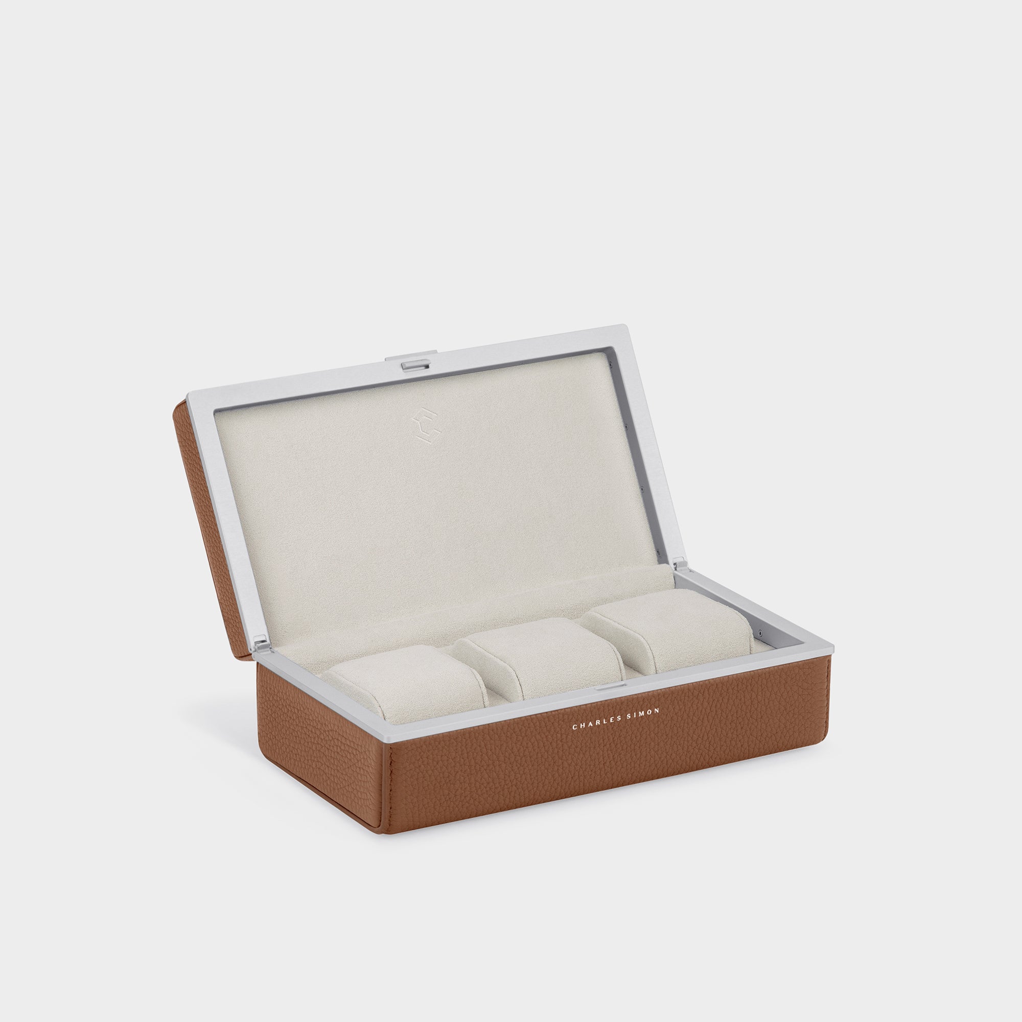 Charles Simon Eaton 3 watch case in tan