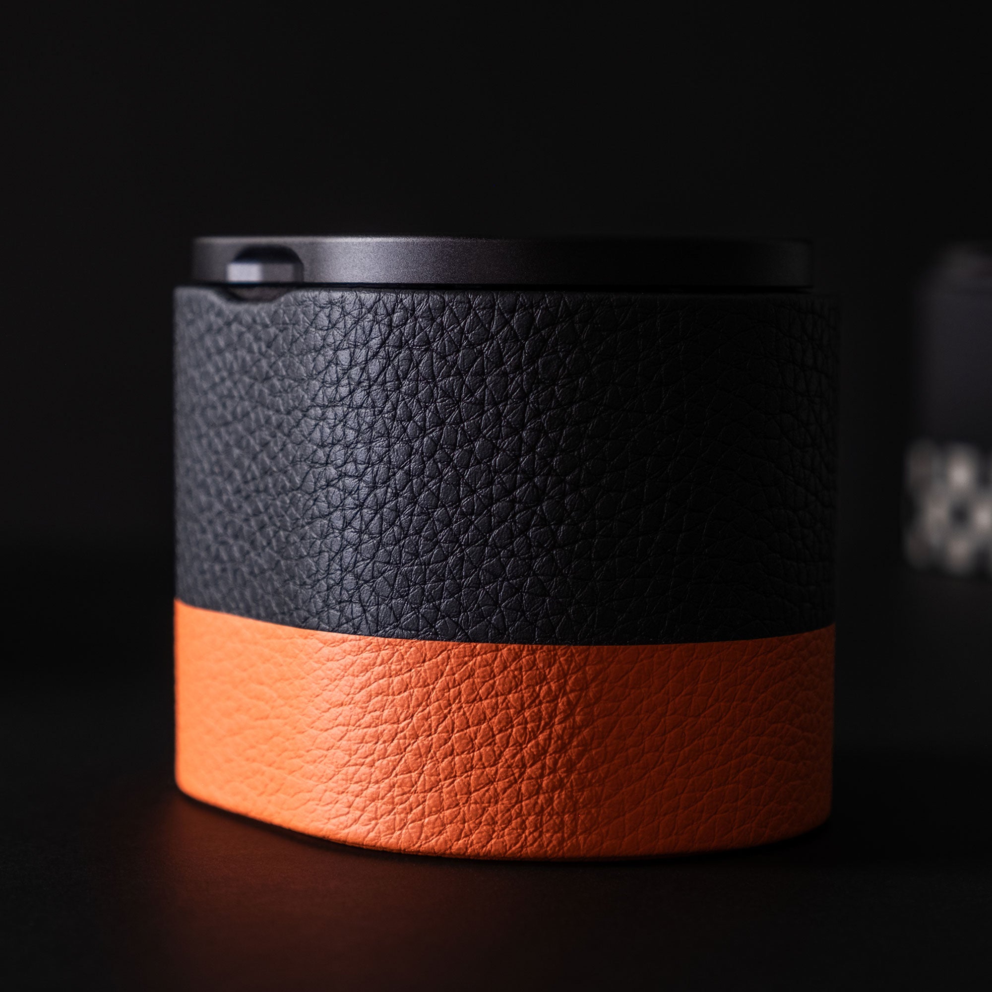 THEO ÉCRIN À MONTRE - NOIR-ORANGE / NOIR