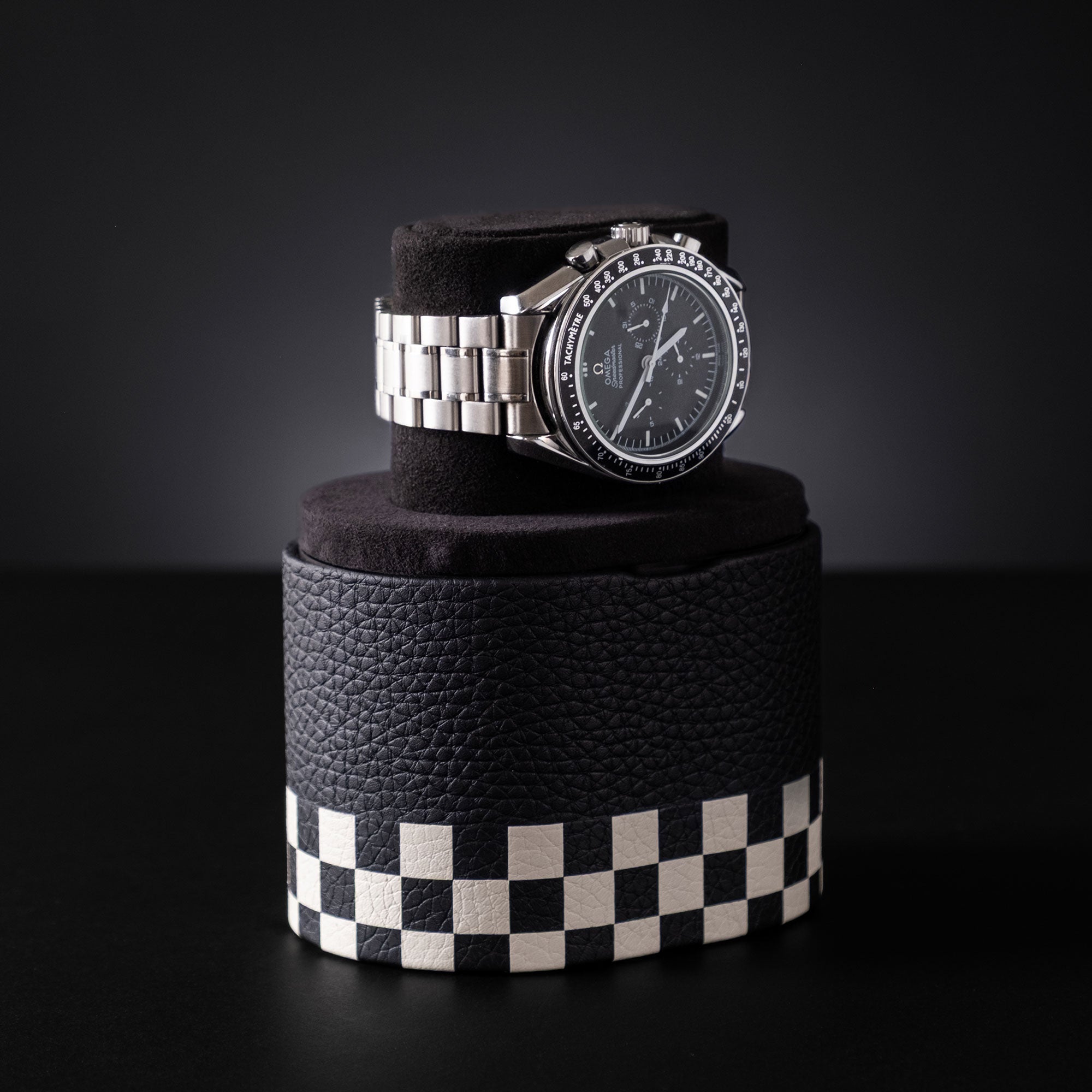 THEO ÉCRIN À MONTRE - NOIR-BLANC / NOIR