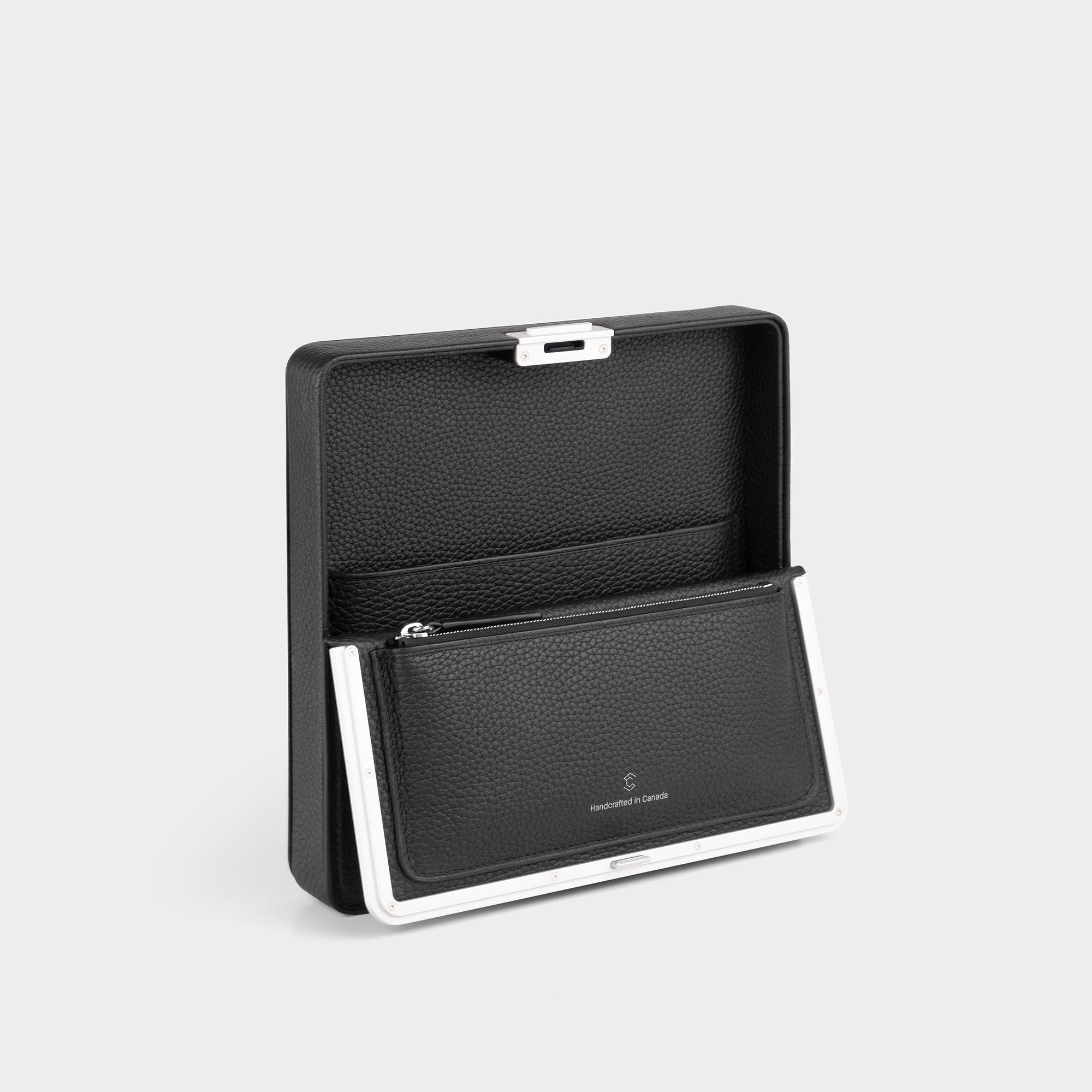 FRASER TRAVEL WALLET - GRAPHITE / GREY