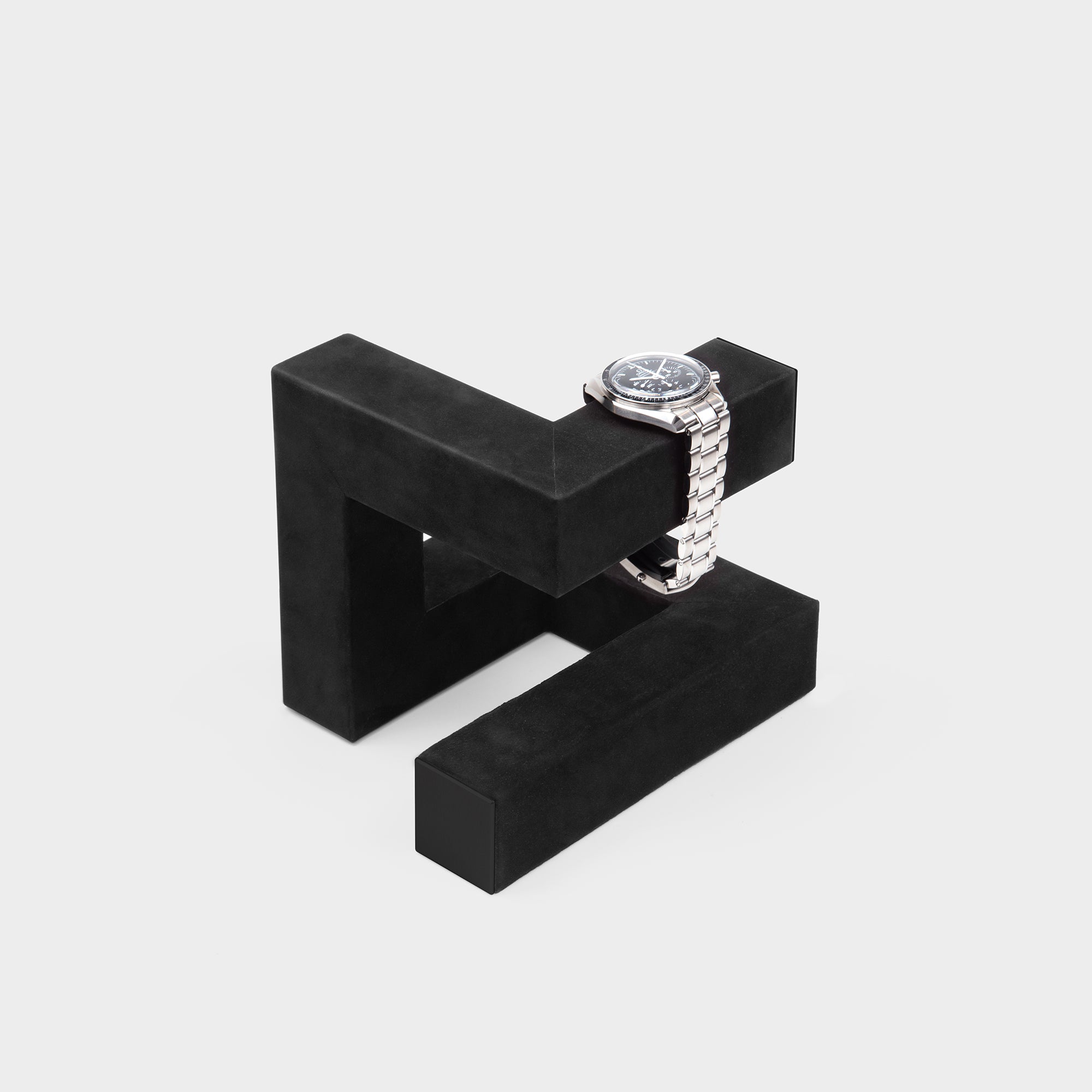 HUDSON 3 WATCH STAND - BLACK / BLACK