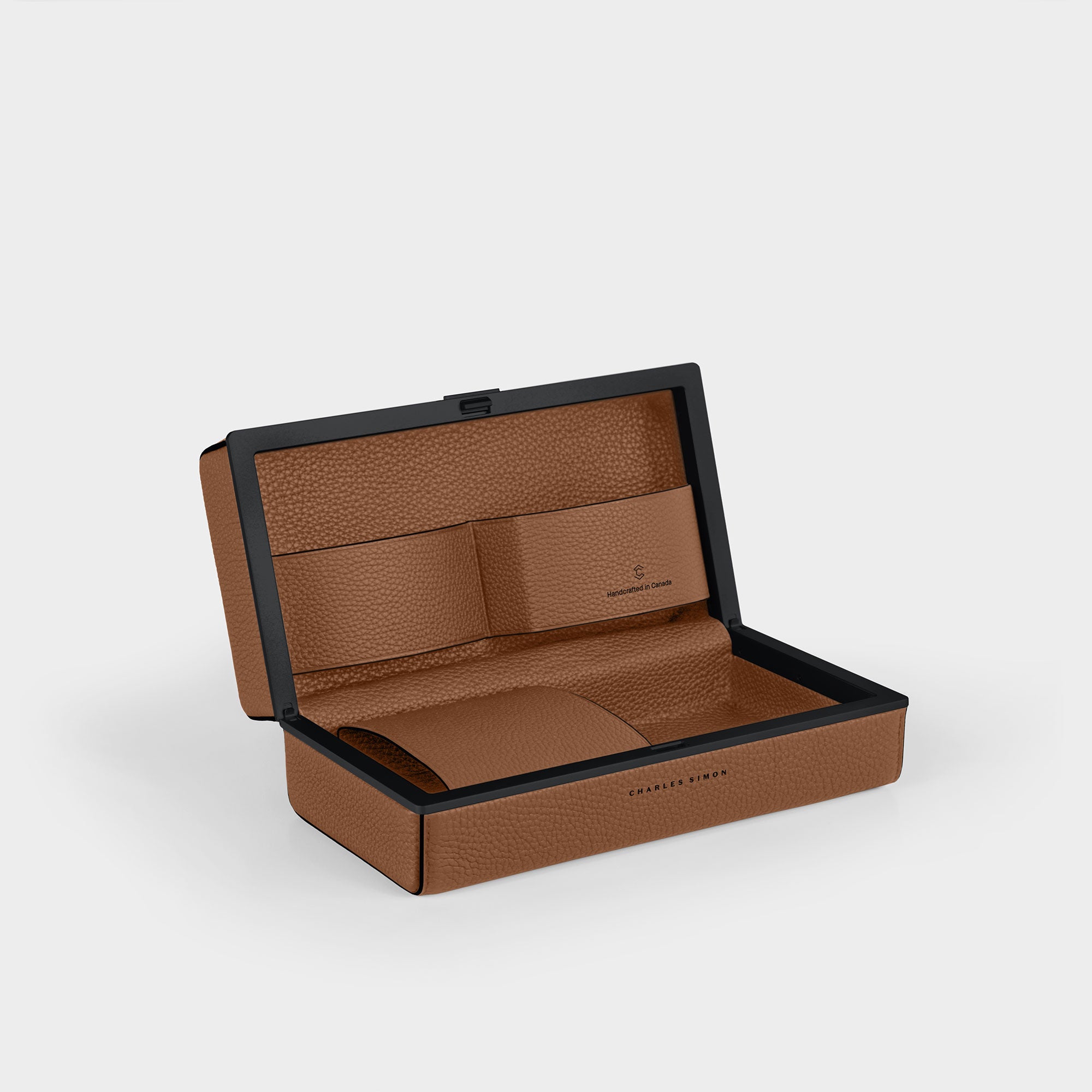 Moraine Toiletry Bag in Tan - Charles Simon