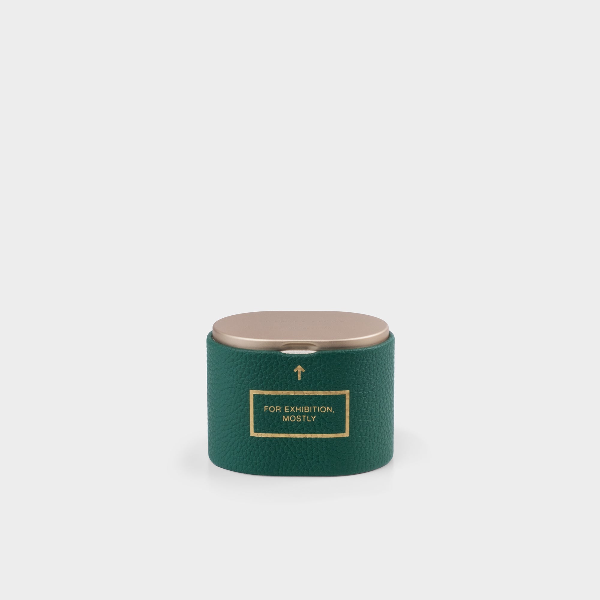 Product photo of the closed Charles Simon x seconde/seconde/ collaboration watch roll