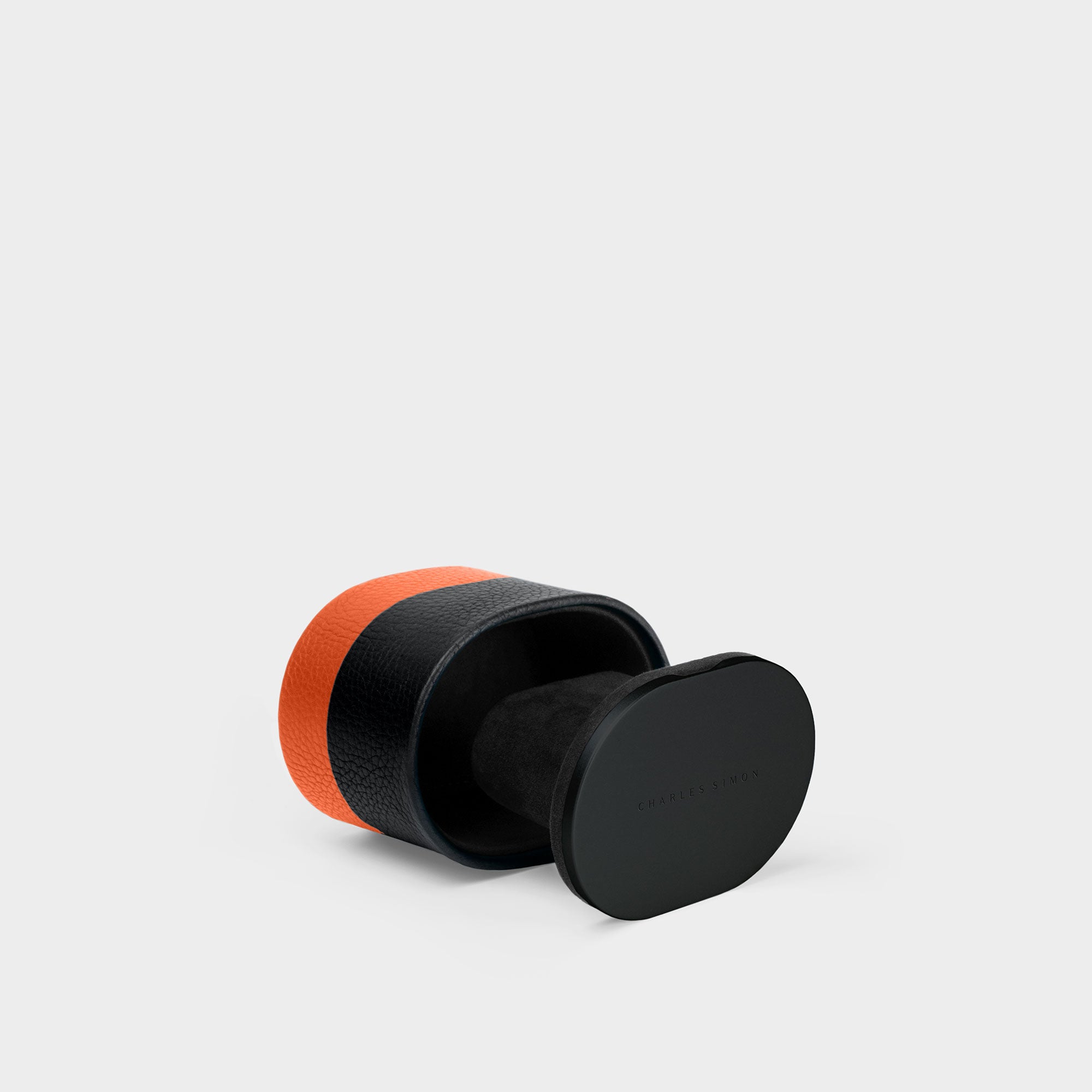 THEO WATCH ROLL - BLACK-ORANGE / BLACK