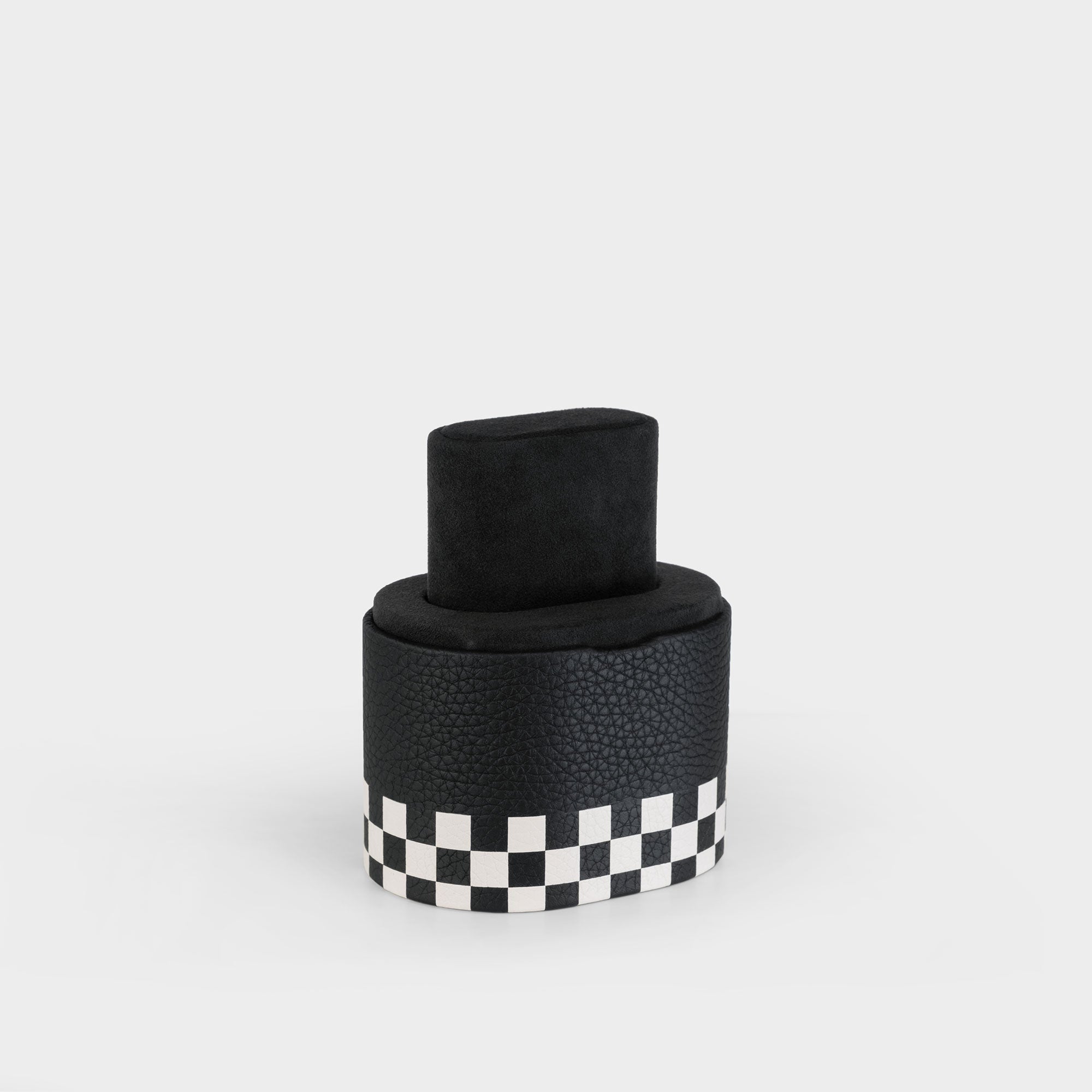 THEO WATCH ROLL - BLACK-WHITE / BLACK