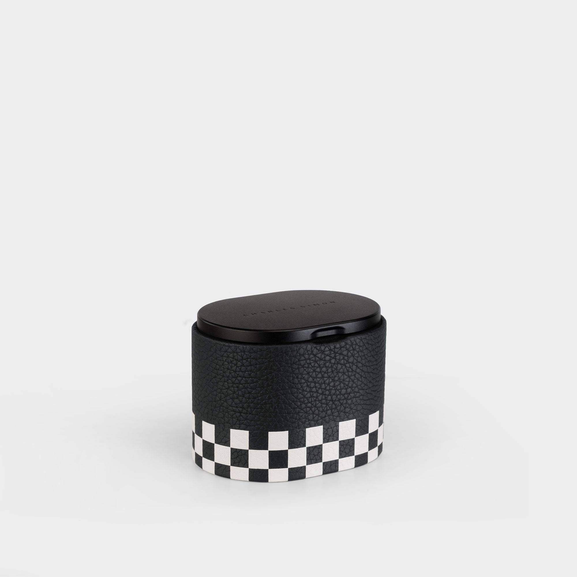 THEO WATCH ROLL - BLACK-WHITE / BLACK