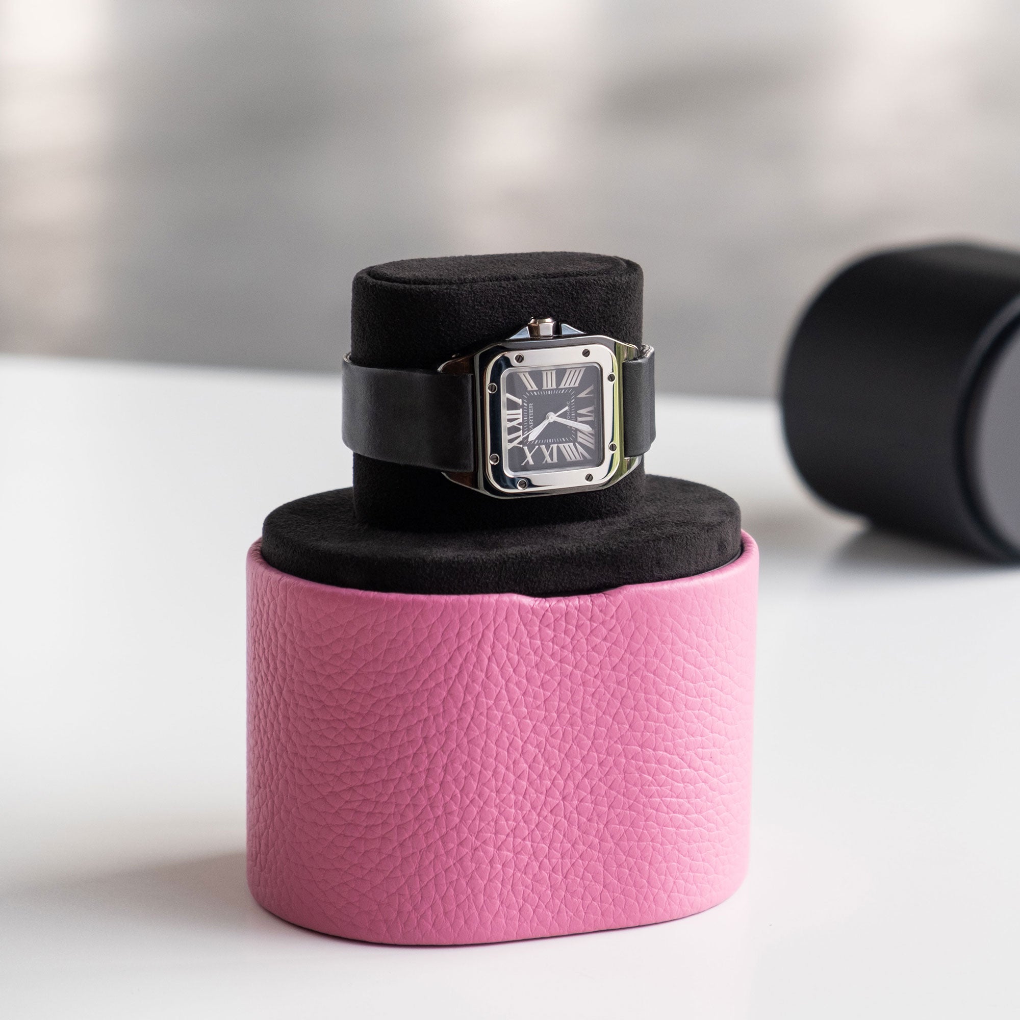 THEO WATCH ROLL - PINK / BLACK
