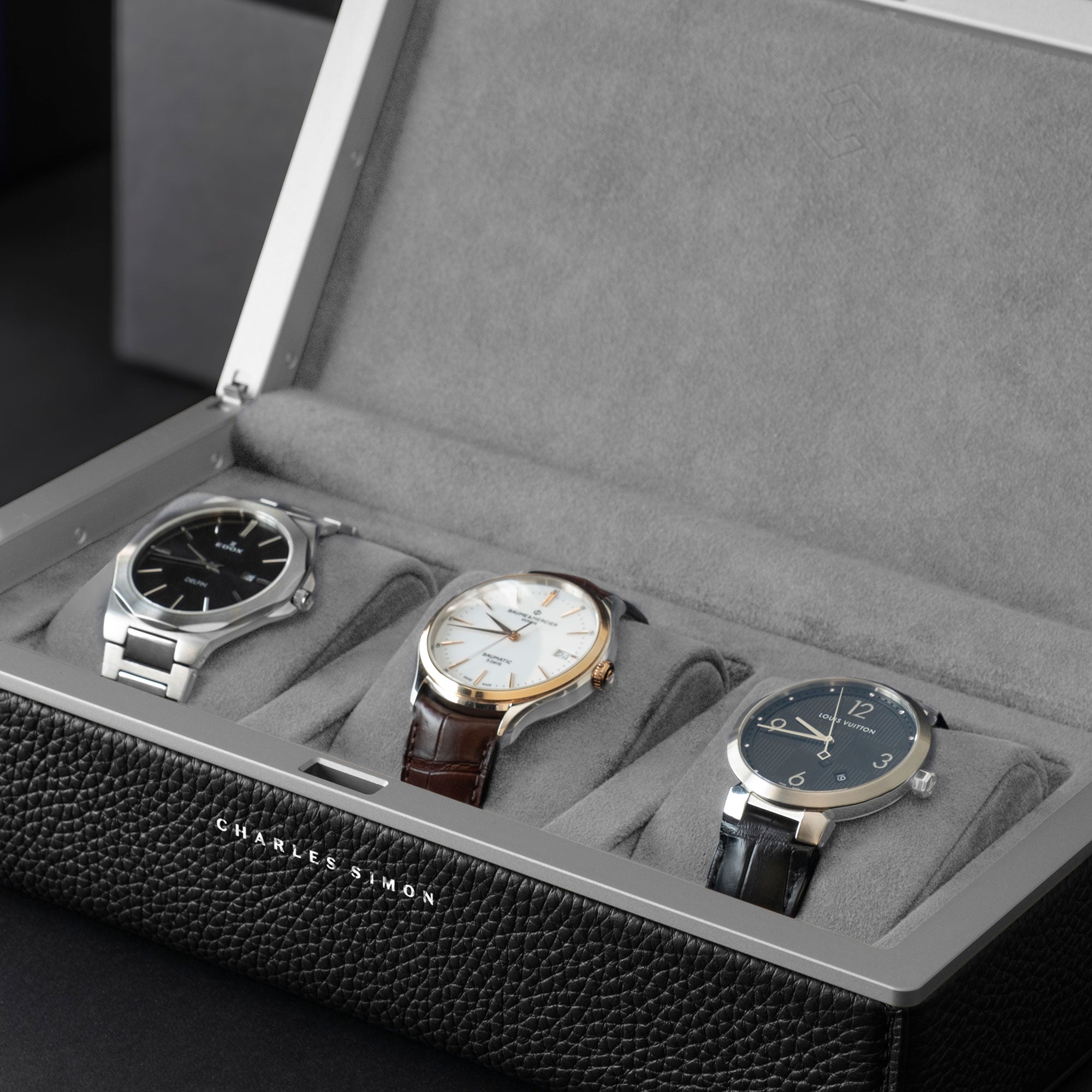 WATCH GIFT SET • THE GENTLEMAN - BLACK / GREY