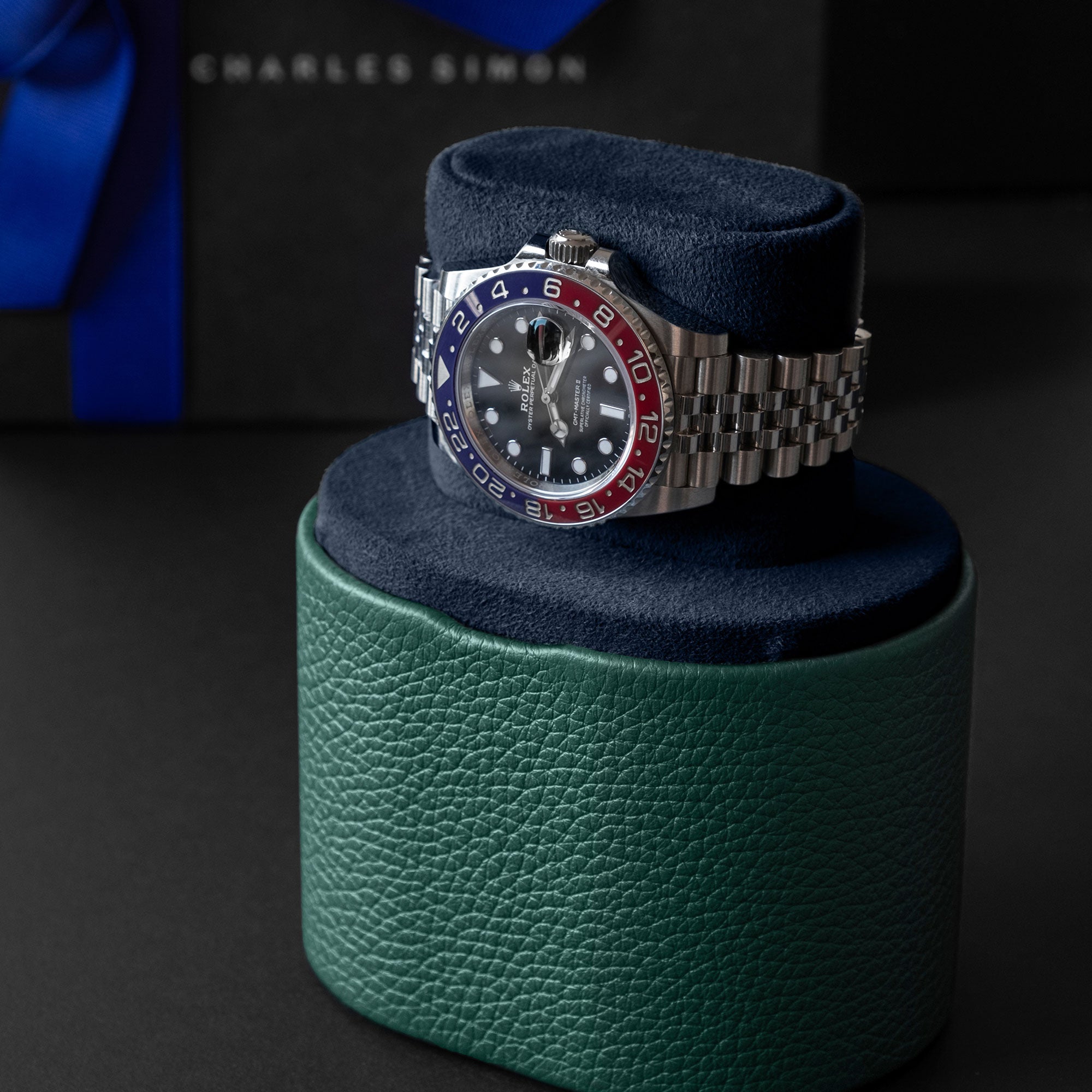 WATCH GIFT SET • THE GENTLEMAN - EMERALD / GREY