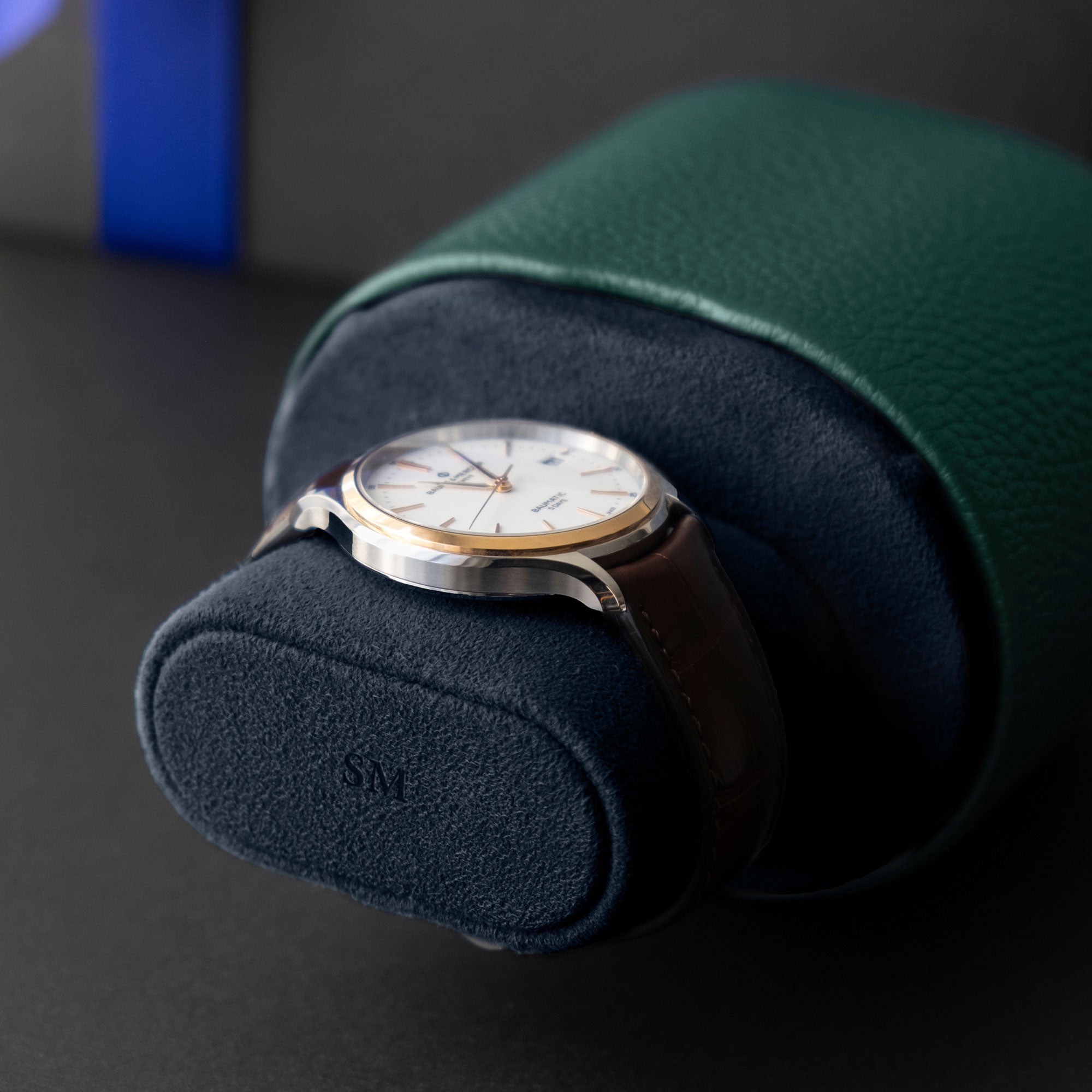 WATCH GIFT SET • THE GENTLEMAN - EMERALD / GREY