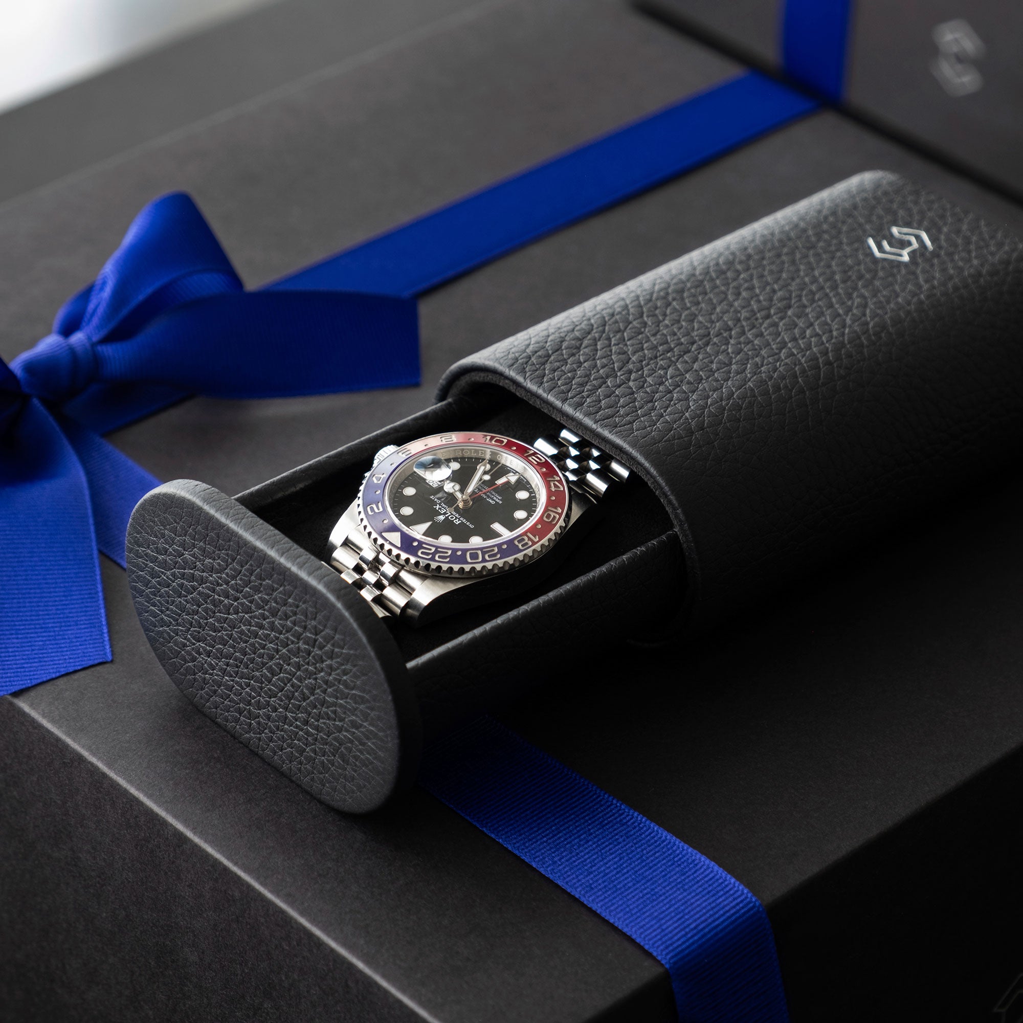 WATCH GIFT SET • THE EXPLORER - BLACK / BLACK