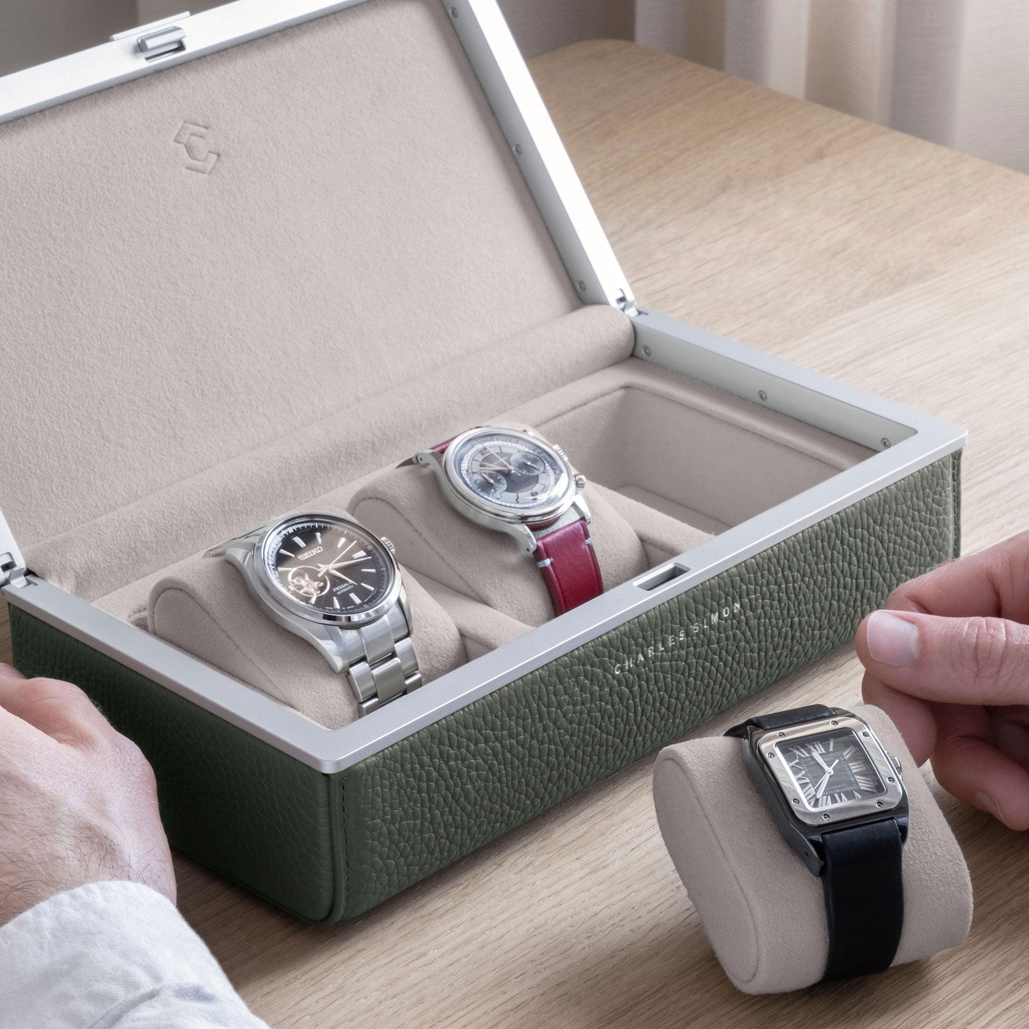 Three on sale watch box