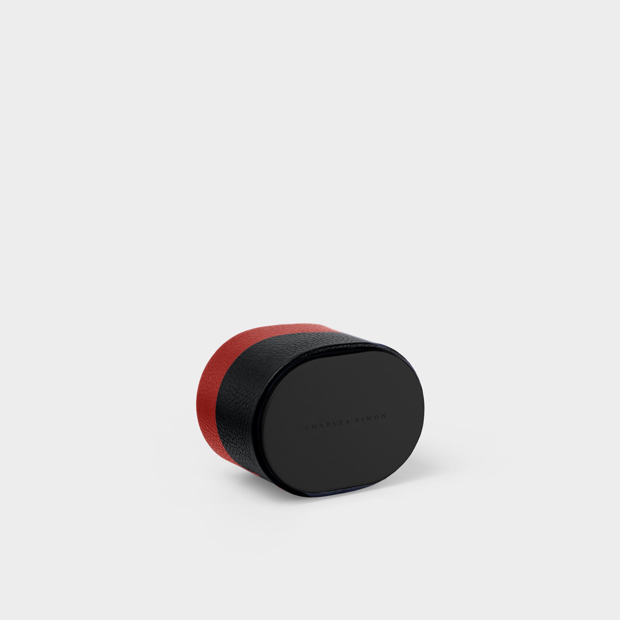 THEO ÉCRIN À MONTRE - NOIR-ROUGE / NOIR