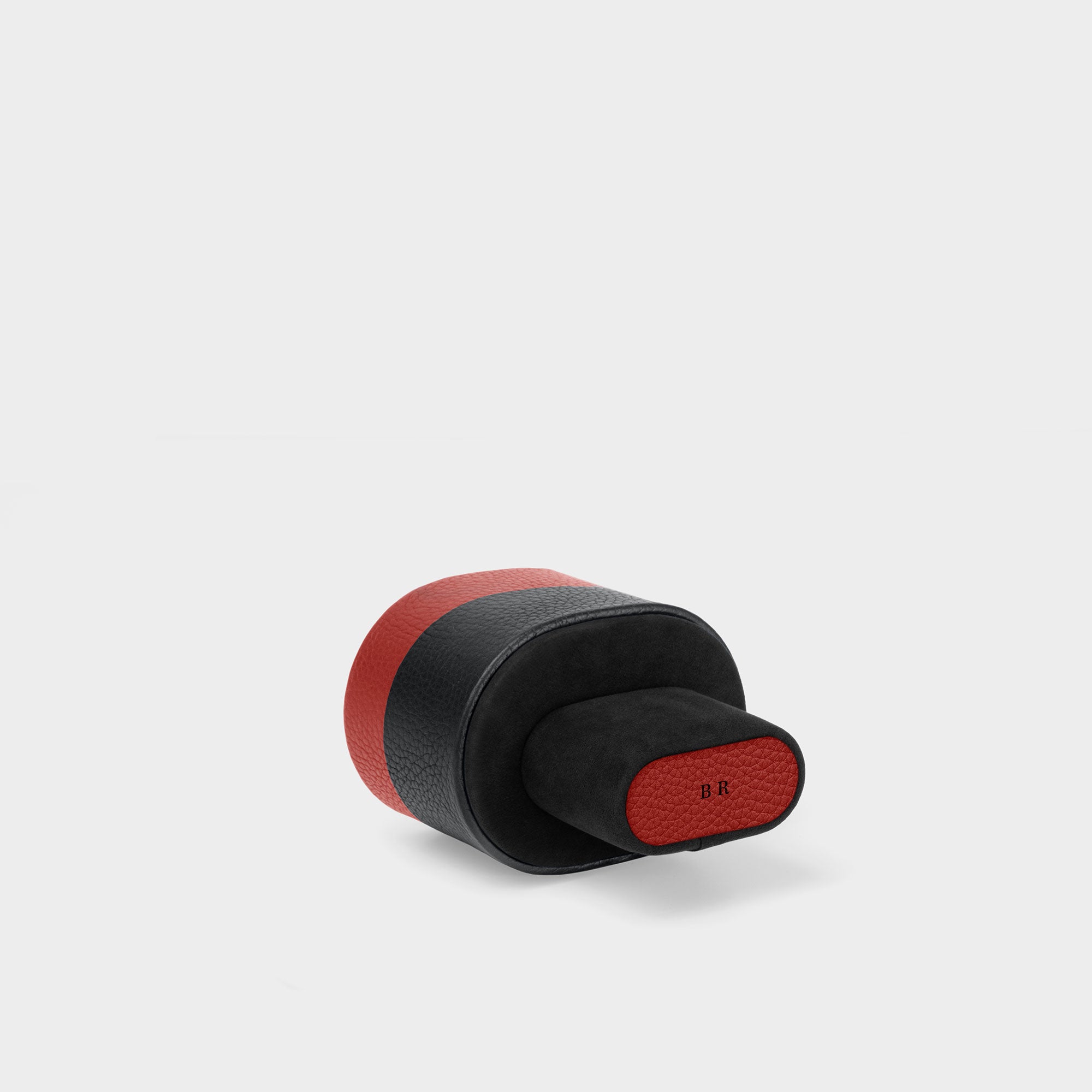 THEO ÉCRIN À MONTRE - NOIR-ROUGE / NOIR