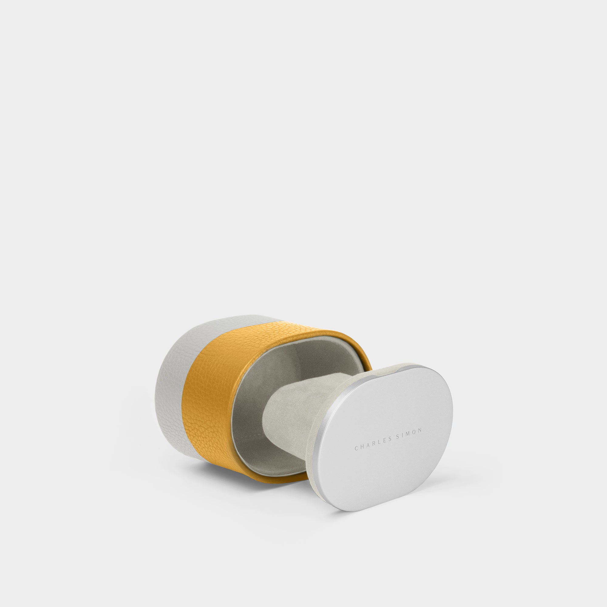 THEO WATCH ROLL - SUNFLOWER-WHITE / GREY