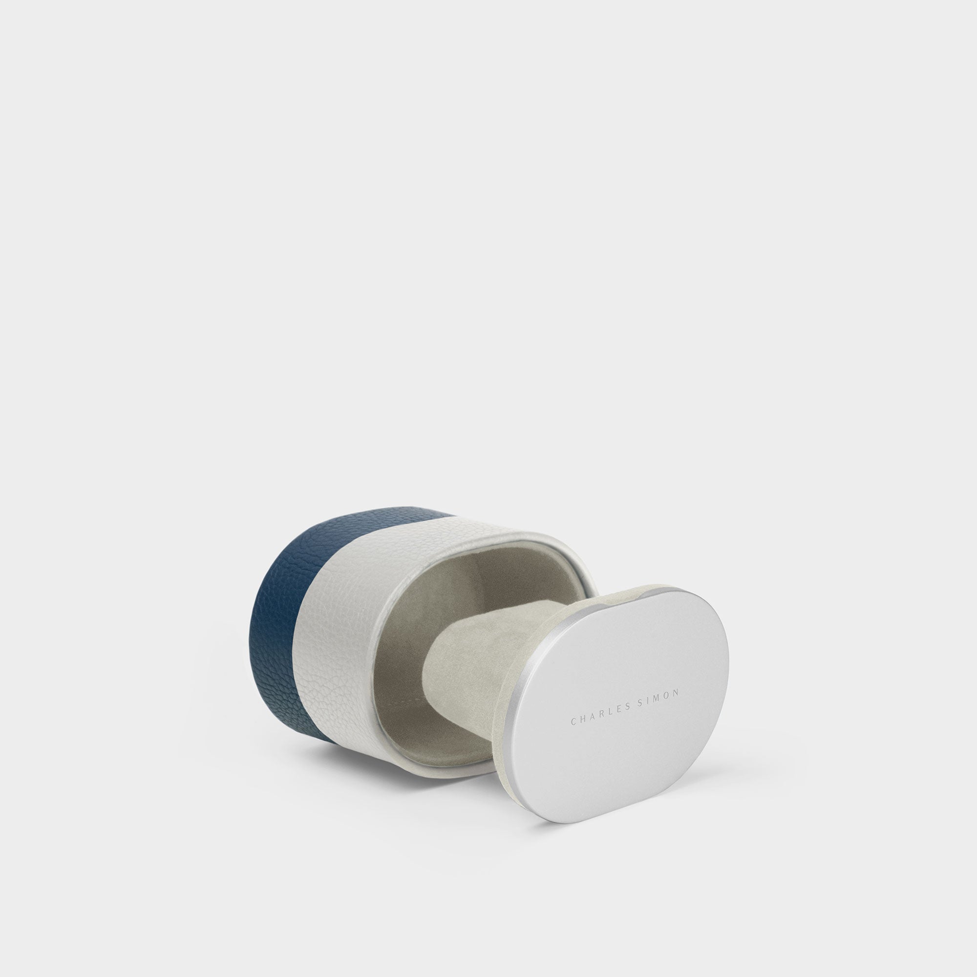 THEO WATCH ROLL - WHITE-SAPPHIRE / GREY