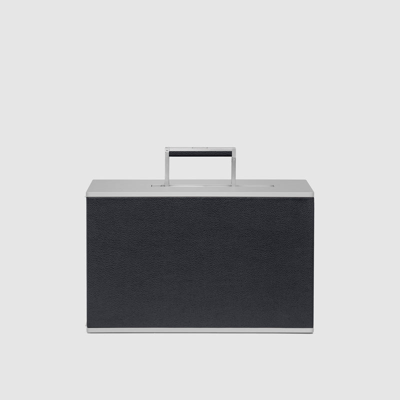 Charles Simon Rupert cabin carry-on in black front view